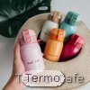 Mini botella térmica para niños de 250ml con diseño colorido y divertido, ideal para mantener las bebidas a la temperatura adecuada mientras juegan o están en la escuela.