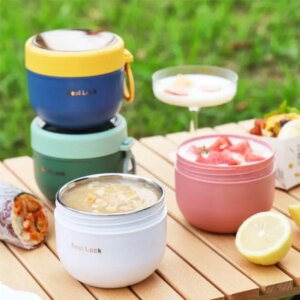 Fiambrera Térmica para Almacenamiento de Alimentos Calientes