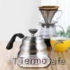 Cafetera Hecha a Mano de Acero Inoxidable