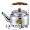Cafetera de metal elegante y funcional para ollas termofusibles de 1 litro, ideal para preparar café de manera eficiente y con estilo.