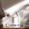 Hervidor eléctrico de temperatura constante P1 en edición silenciosa, ideal para preparar café y té, con diseño elegante y funcional.